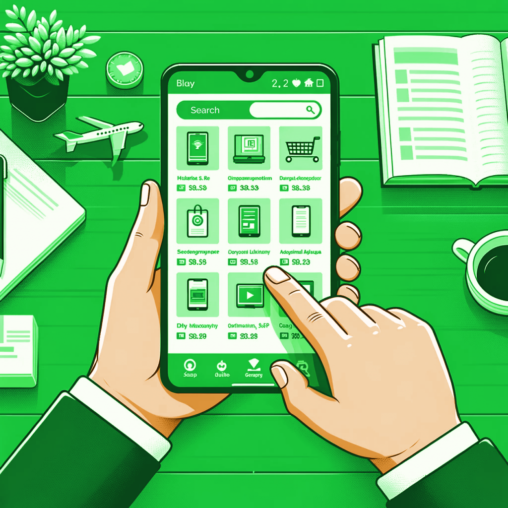 A user browsing the internet directory on a mobile device | SELECTOR.SPACE