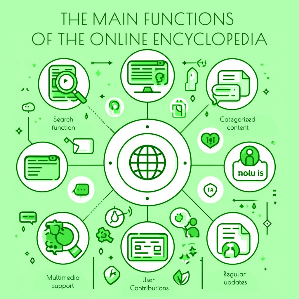 The main functions of the internet encyclopedia | SELECTOR.SPACE