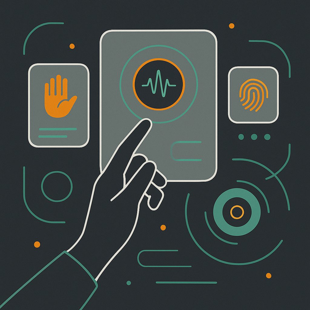 Image of a person touching an IUI design A human touch to IUI design | SELECTOR.SPACE