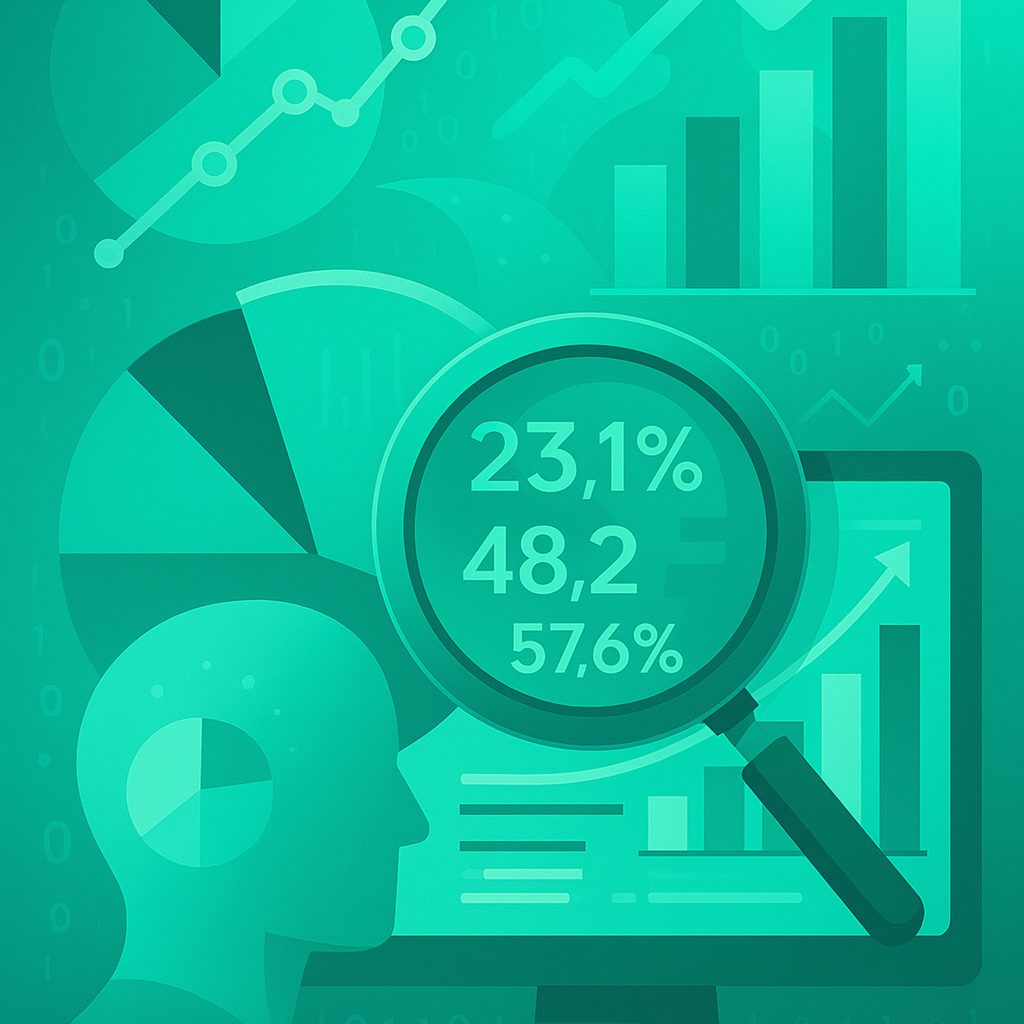 Image of the marketing research view in percentages Marketing research view in percentages | SELECTOR.SPACE