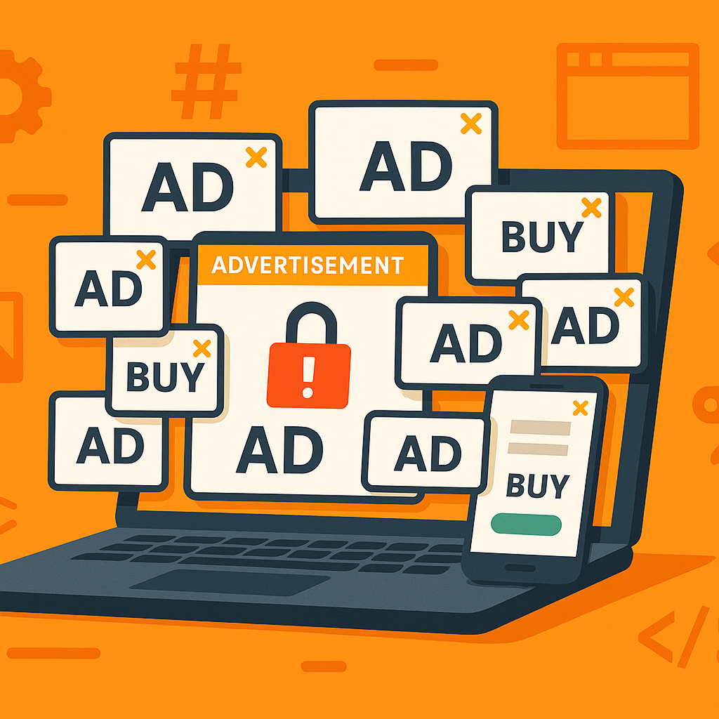 Image of phone and laptop without access to the site Phone and laptop without access to the site | SELECTOR.SPACE