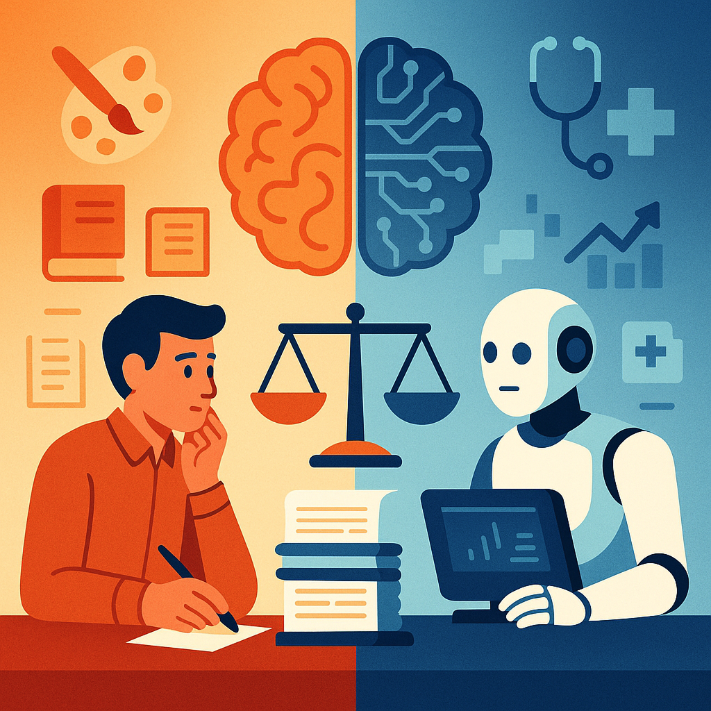 Who thinks better, AI or humans | SELECTOR.SPACE