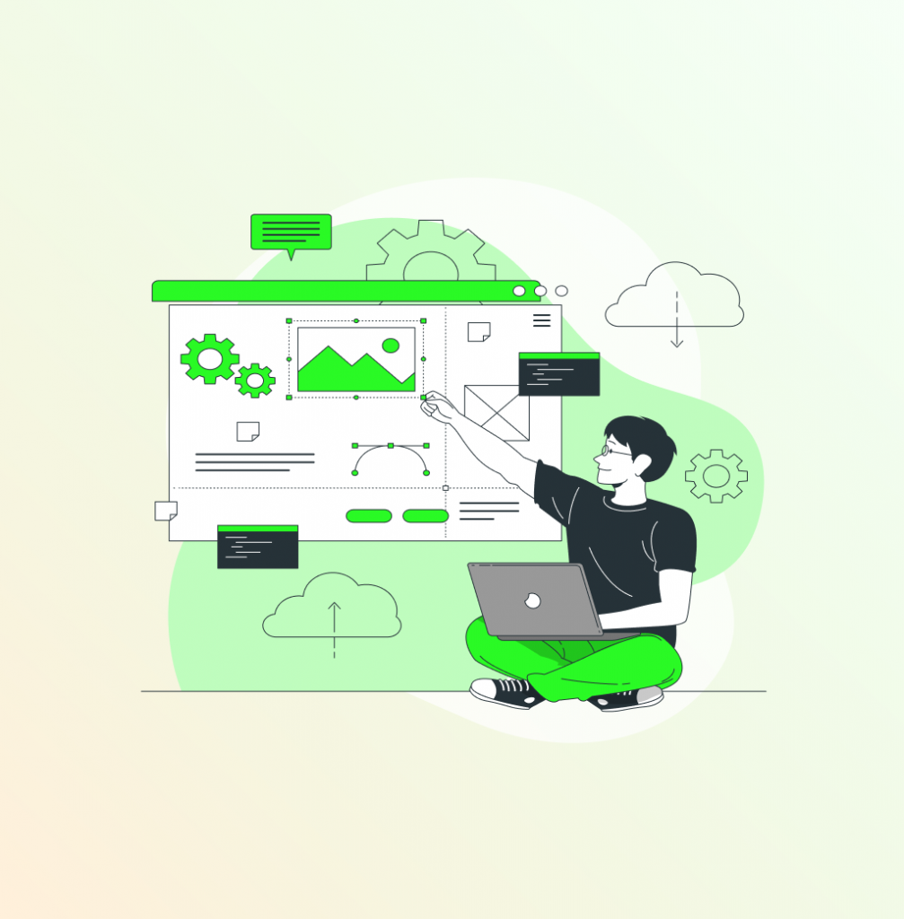 Image of a developer disassembling How a developer analyzes the User Journey | SELECTOR.SPACE