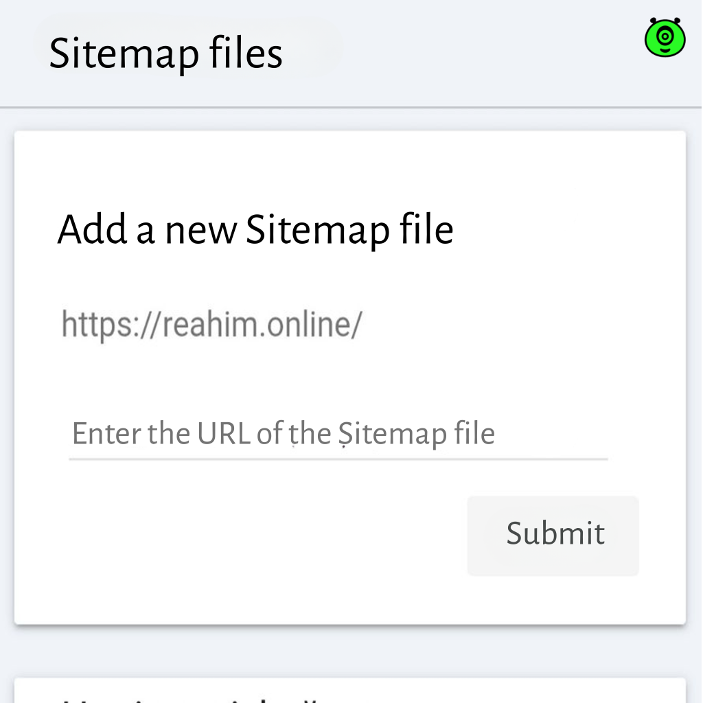 Sitemap files in GSC | SELECTOR. SPACE
