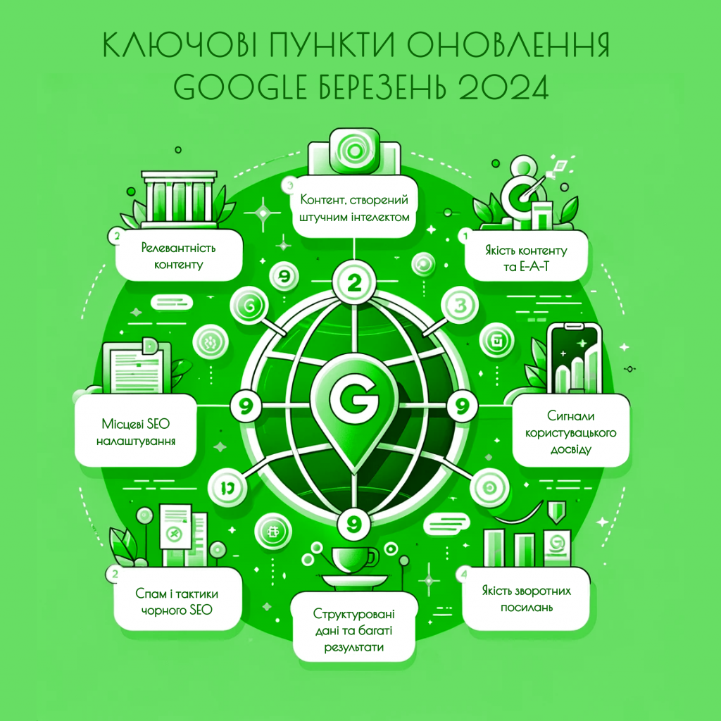 Ключові пункти оновлення Google березень 2024 | СЕЛЕКТОР.СПЕЙС