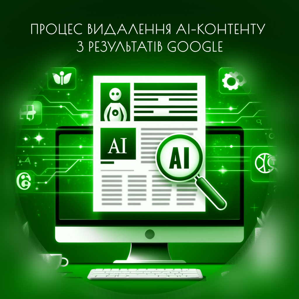 Процес видалення AI-контенту з результатів GOOGLE | СЕЛЕКТОР.СПЕЙС