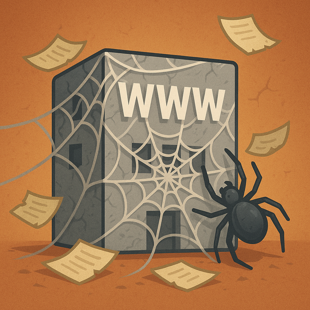 Сайт давно не оновлюється контентом | СЕЛЕКТОР.СПЕЙС